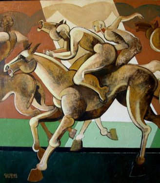 Horses by Geoffrey Key