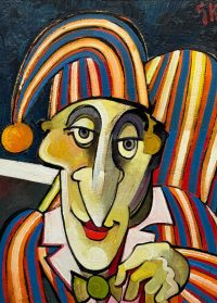 Meet Mr Punch by Artist Geoffrey Key