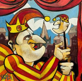 Mr Punch by Artist Geoffrey Key