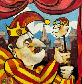 Mr Punch by Artist Geoffrey Key