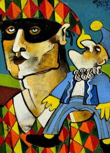 Harlequin by Artist Geoffrey Key
