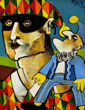 Harlequin by Artist Geoffrey Key